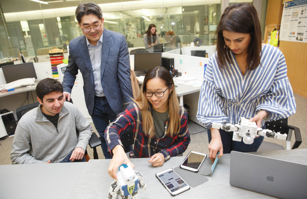 Students in classroom